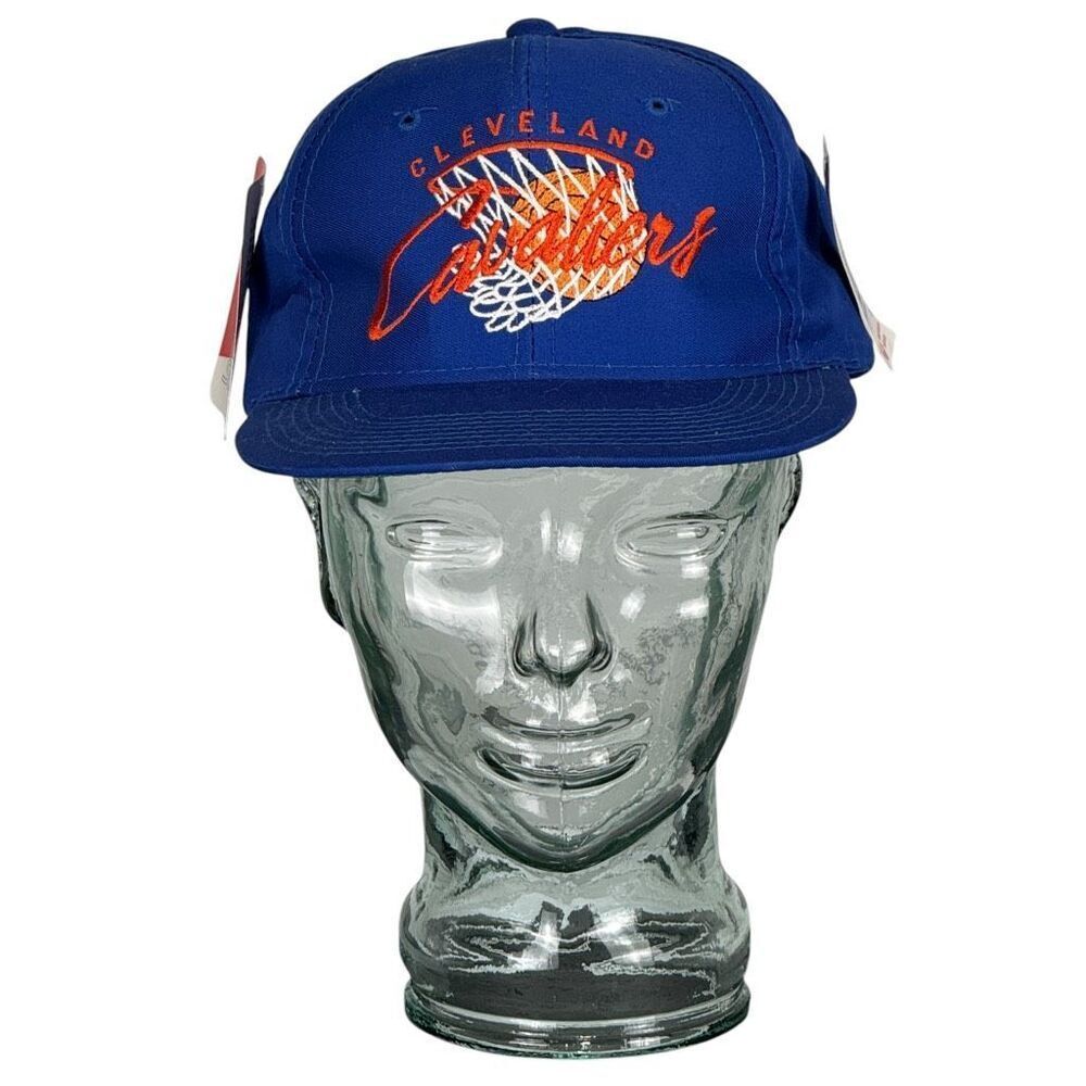 Drew Pearson Headwear Mens Blue Cleveland Cavaliers NBA Official Trucker Hat NWT